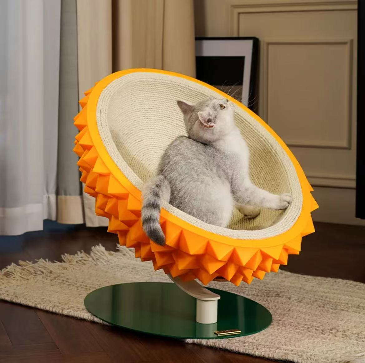 PawsCube - Save your sofa! 3-in-1 multifunctional durian cat sofa made of environmentally friendly sisal